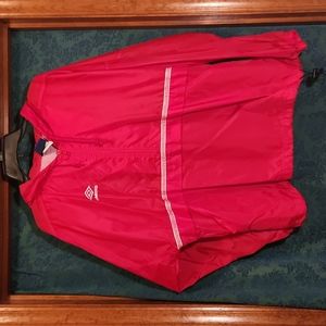 Umbro Red Men's Pullover Jacket-SZL